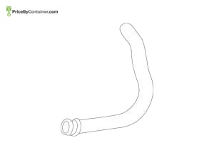MERCEDES-BENZ 1725010382 — Mercedes-Benz Genuine COOLANT FILLING HOSE 1725010382