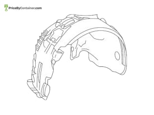 MERCEDES-BENZ 1726902030 — Mercedes-Benz Genuine WHEEL HOUSE COVERING 1726902030