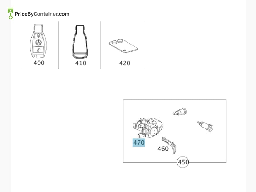 MERCEDES-BENZ 1727600177 — MERCEDES BENZ GENUINE CYLINDER GUIDE A1727600177