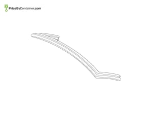 MERCEDES-BENZ 1727900698 — Mercedes-Benz Genuine RR RUBBER 1727900698