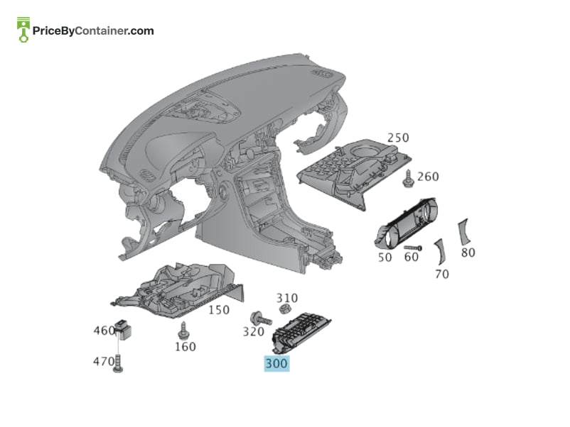 MERCEDES-BENZ 1728600602 — MERCEDES BENZ GENUINE AIR BAG A1728600602