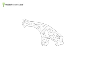 MERCEDES-BENZ 1728850665 — Mercedes-Benz Genuine BASIC CARRIER FOR BUMPER 1728850665