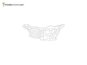 MERCEDES-BENZ 1728850900 — Mercedes-Benz Genuine BASIC CARRIER FOR BUMPER RH 1728850900