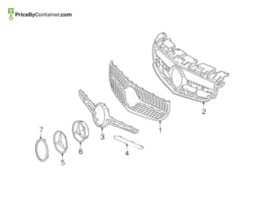 MERCEDES-BENZ 1728881060 — Mercedes-Benz Genuine CARRIER 1728881060