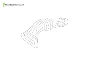 MERCEDES-BENZ 1760900300 — Mercedes-Benz Genuine ACCORDION HOSE 1760900300