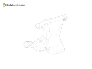 MERCEDES-BENZ 1762235600 — Mercedes-Benz Genuine ENGINE CARRIER 1762235600