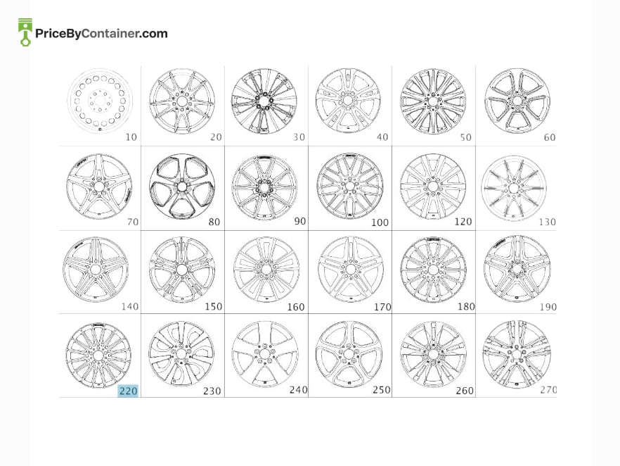 MERCEDES-BENZ 17640105027X36 — MERCEDES BENZ GENUINE SPOKE WHEEL CLA 45 2017 A17640105027X36