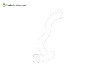 MERCEDES-BENZ 1765011382 — Mercedes-Benz Genuine COOLANT HOSE 1765011382
