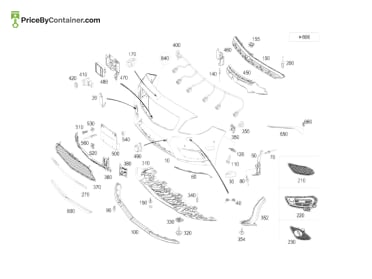 MERCEDES-BENZ 176540670264 — Mercedes-Benz Genuine ELECTRICAL WIRING HARNESS 176540670264