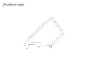 MERCEDES-BENZ 17668000079051 — Mercedes-Benz Genuine COVER 17668000079051