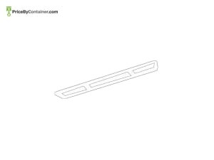 MERCEDES-BENZ 1766805900 — Mercedes-Benz Genuine COVER RAIL 1766805900
