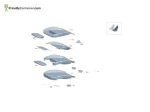 MERCEDES-BENZ 176860150264 — Mercedes-Benz Genuine SIDE AIR BAG 176860150264