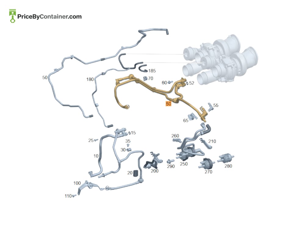 MERCEDES-BENZ 1770103600 — MERCEDES BENZ GENUINE PURGE LINE 1770103006 A1770103600