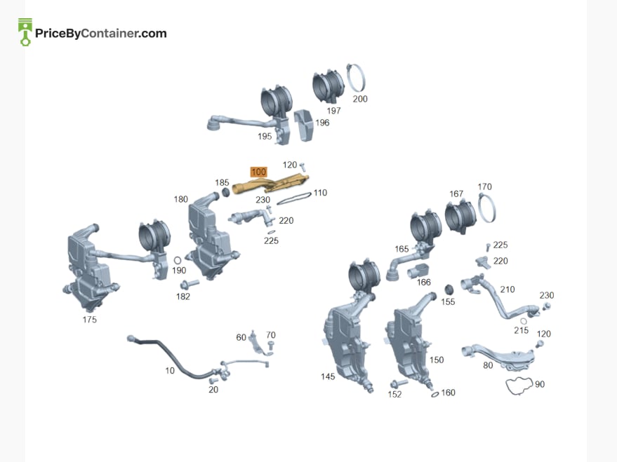 MERCEDES-BENZ 1770104402 — MERCEDES BENZ GENUINE BLEED LINE*1770100604 A1770104402