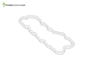 MERCEDES-BENZ 177014270064 — Mercedes-Benz Genuine OIL PAN SEAL 177014270064
