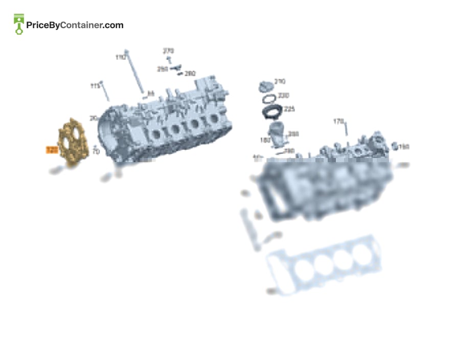 MERCEDES-BENZ 1770150000 — MERCEDES BENZ GENUINE T COVER A1770150000