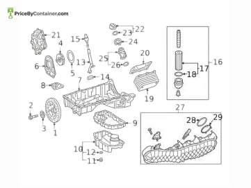 MERCEDES-BENZ 1770150100 — Mercedes-Benz Genuine CHIAN COVER 1770150100
