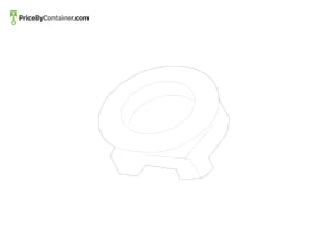 MERCEDES-BENZ 1770180400 — Mercedes-Benz Genuine ELASTOMER MOLDED SEAL 1770180400