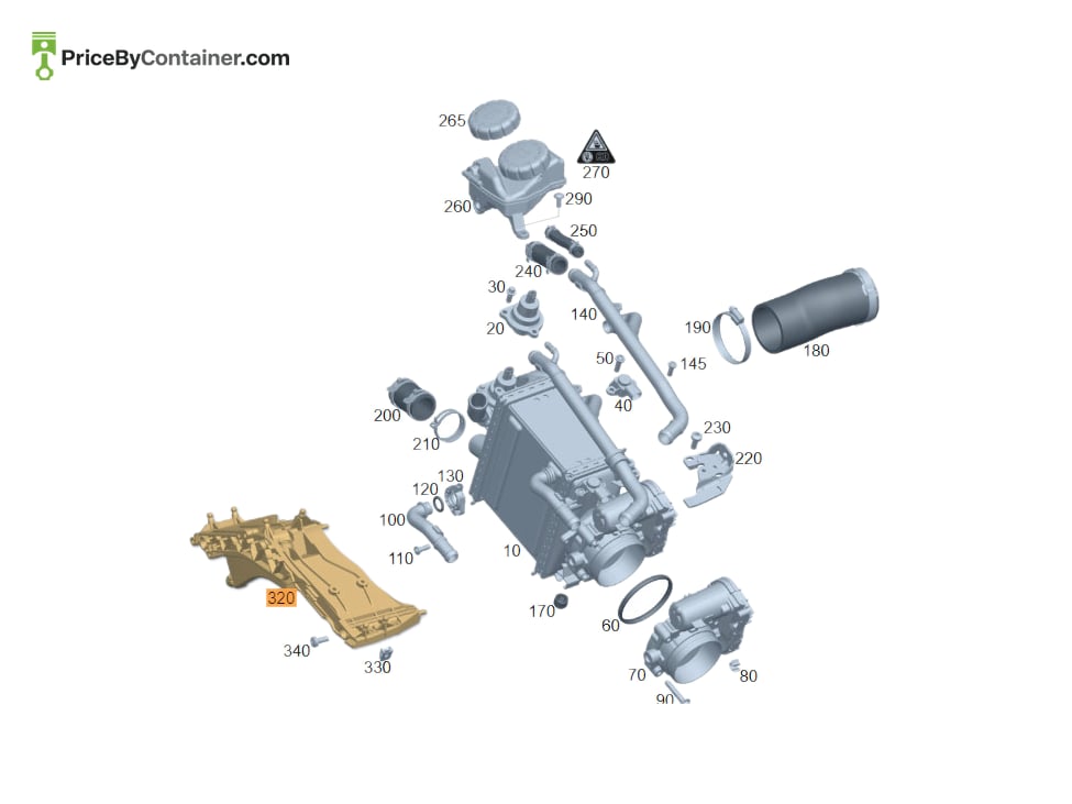 MERCEDES-BENZ 1770902641 — MERCEDES BENZ GENUINE BRACKET A1770902641