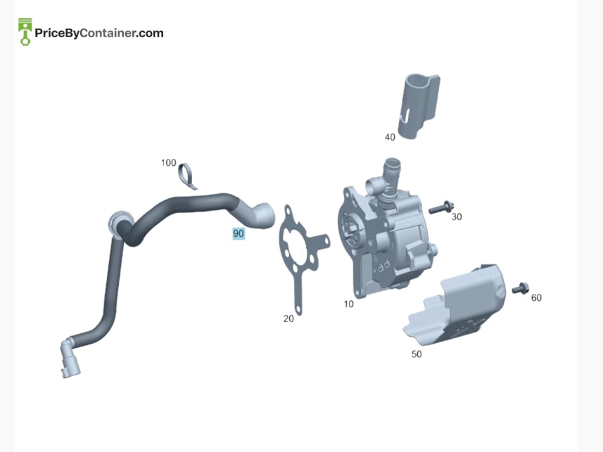MERCEDES-BENZ 1771401100 — MERCEDES BENZ GENUINE VACUUM LINE A1771401100