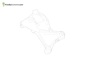 MERCEDES-BENZ 1771550200 — Mercedes-Benz Genuine ALTERNATOR BRACKET 1771550200
