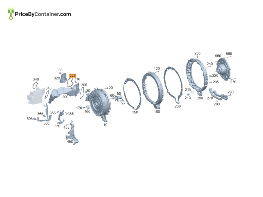 MERCEDES-BENZ 1771595300 — MERCEDES BENZ GENUINE ELASTOMERIC MOLDED SEAL A1771595300