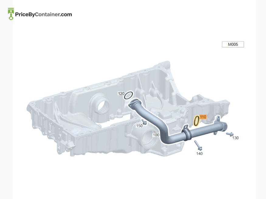 MERCEDES-BENZ 177181008164 — MERCEDES BENZ GENUINE ELASTOMERIC MOLDED SEAL A177181008164