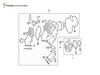 MERCEDES-BENZ 1772000100 — Mercedes-Benz Genuine COOLANT OUTLET CONNECTION 1772000100