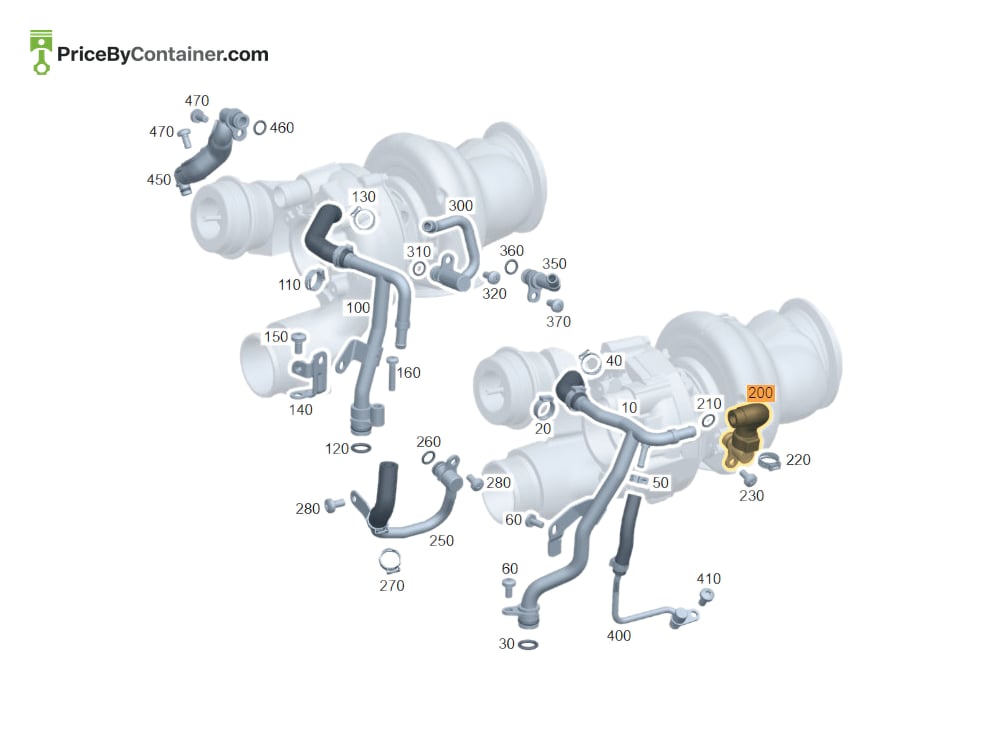 MERCEDES-BENZ 1772001702 — MERCEDES BENZ GENUINE HOSE A1772001702