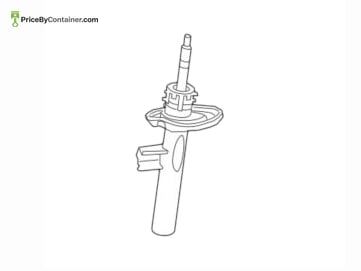 MERCEDES-BENZ 1773231100 — Mercedes-Benz Genuine FRONT SHOCK 1773231100