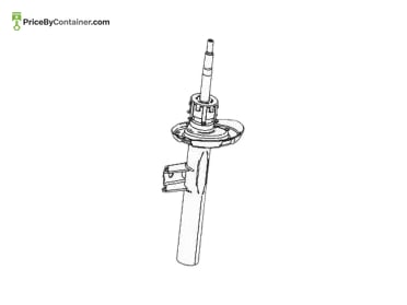MERCEDES-BENZ 1773231200 — Mercedes-Benz Genuine SHOCK-ABSORBER STRUT 1773231200