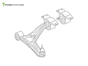 MERCEDES-BENZ 1773300200 — Mercedes-Benz Genuine TRANSVERSE CONTROL ARM 1773300200
