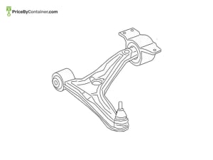 MERCEDES-BENZ 1773308300 — Mercedes-Benz Genuine TRANSV. CONTROL ARM 1773308300