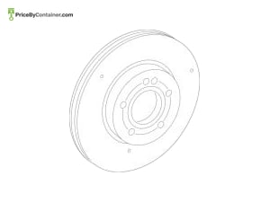 MERCEDES-BENZ 1774210000 — Mercedes-Benz Genuine BRAKE DISK 1774210000