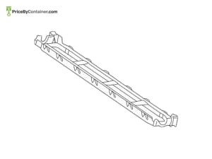 MERCEDES-BENZ 1775043100 — Mercedes-Benz Genuine SUPPORTING FRAME 1775043100