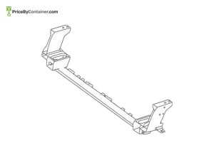 MERCEDES-BENZ 1776204500 — Mercedes-Benz Genuine CROSS STRUT 1776204500