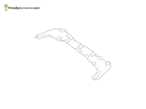 MERCEDES-BENZ 1776900403 — Mercedes-Benz Genuine COVER REAR-END FLOOR 1776900403
