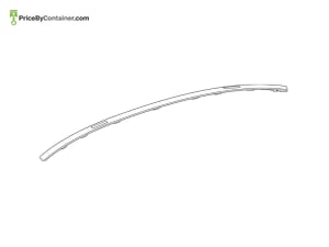MERCEDES-BENZ 1776903701 — Mercedes-Benz Genuine TRIM STRIP 1776903701