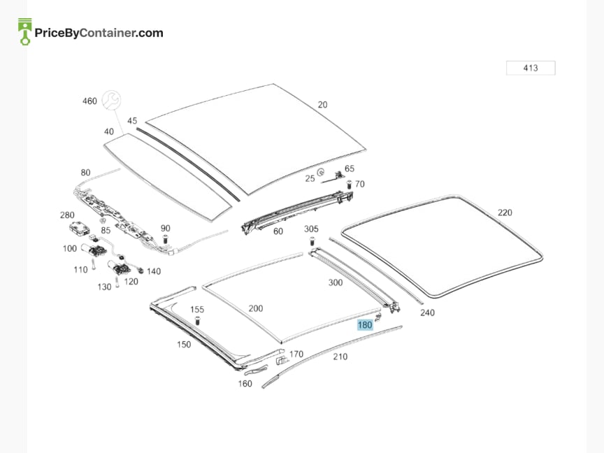 MERCEDES-BENZ 177782130064 — MERCEDES BENZ GENUINE GUIDE LUG A177782130064
