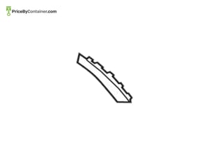 MERCEDES-BENZ 1778807003 — Mercedes-Benz Genuine SIDE SPOILER 1778807003