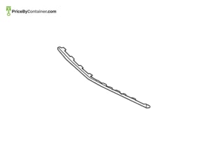 MERCEDES-BENZ 1778854204 — Mercedes-Benz Genuine TRIM BAR 1778854204