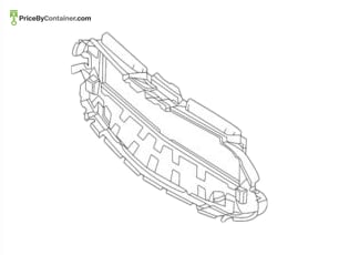 MERCEDES-BENZ 1778855600 — Mercedes-Benz Genuine AIR DUCT SEGMENT 1778855600
