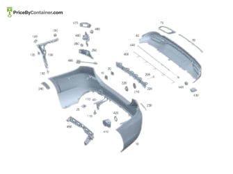 MERCEDES-BENZ 177885560164 — Mercedes-Benz Genuine TRIM STRIP 177885560164
