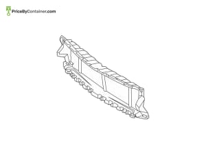 MERCEDES-BENZ 1778856603 — Mercedes-Benz Genuine AIR DUCT SEGMENT 1778856603