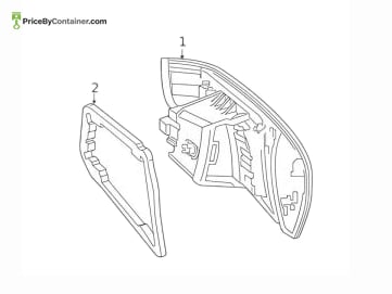 MERCEDES-BENZ 1779063901 — Mercedes-Benz Genuine REAR LAMP COMBINATION 1779063901