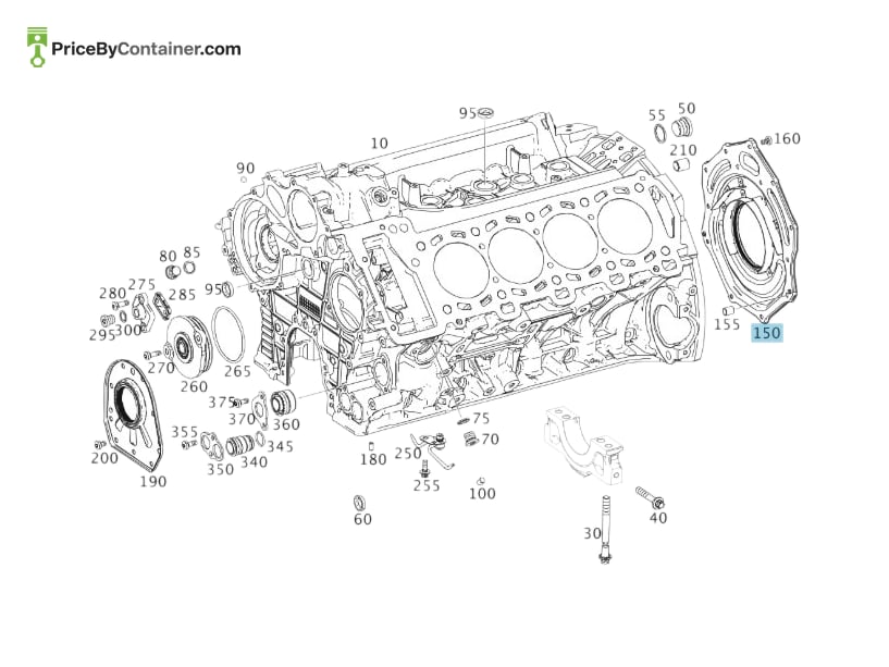 MERCEDES-BENZ 1780111100 — MERCEDES BENZ GENUINE COVER A1780111100