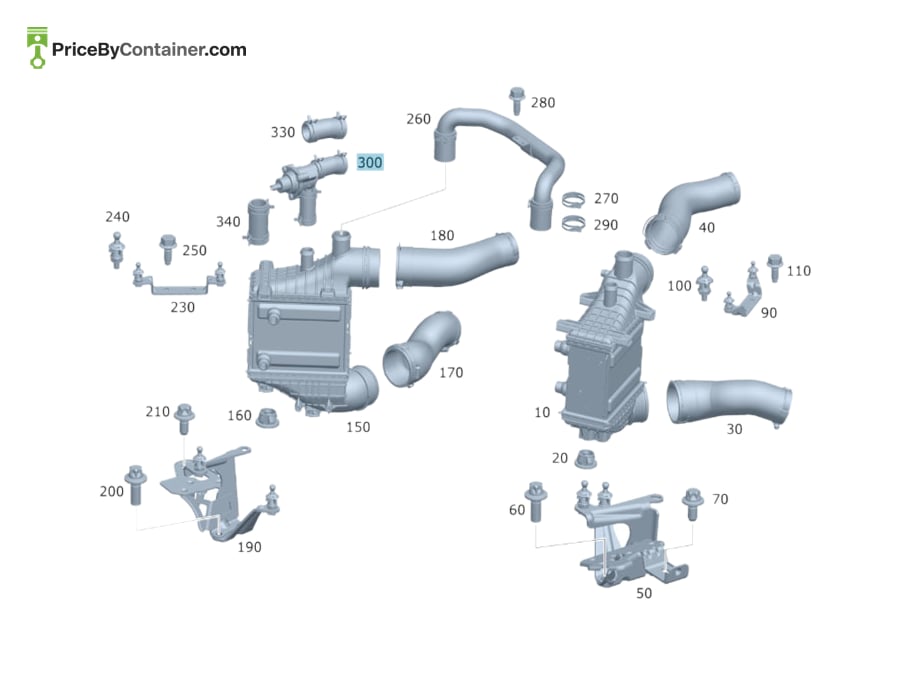 MERCEDES-BENZ 1780942500 — MERCEDES BENZ GENUINE BYPASS VALVE A1780942500