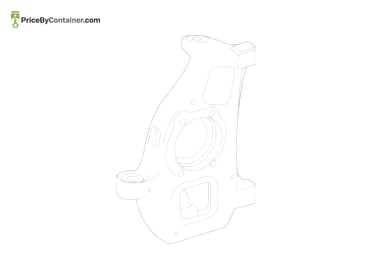 MERCEDES-BENZ 1903301701 — Mercedes-Benz Genuine FR STEERING KNUCKLE LH 1903301701