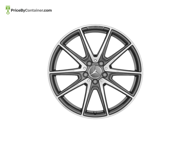 MERCEDES-BENZ 19040106007X21 — MERCEDES BENZ GENUINE WHEEL 10-SPOKE WHEEL REAR A19040106007X21