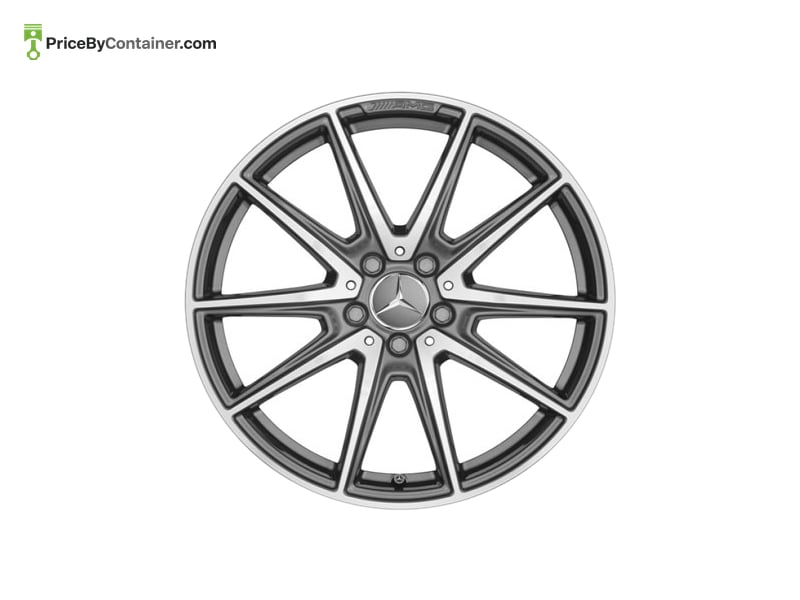 MERCEDES-BENZ 19040110007X21 — MERCEDES BENZ GENUINE WHEEL10-SPOKE WHEEL. FR A19040110007X21